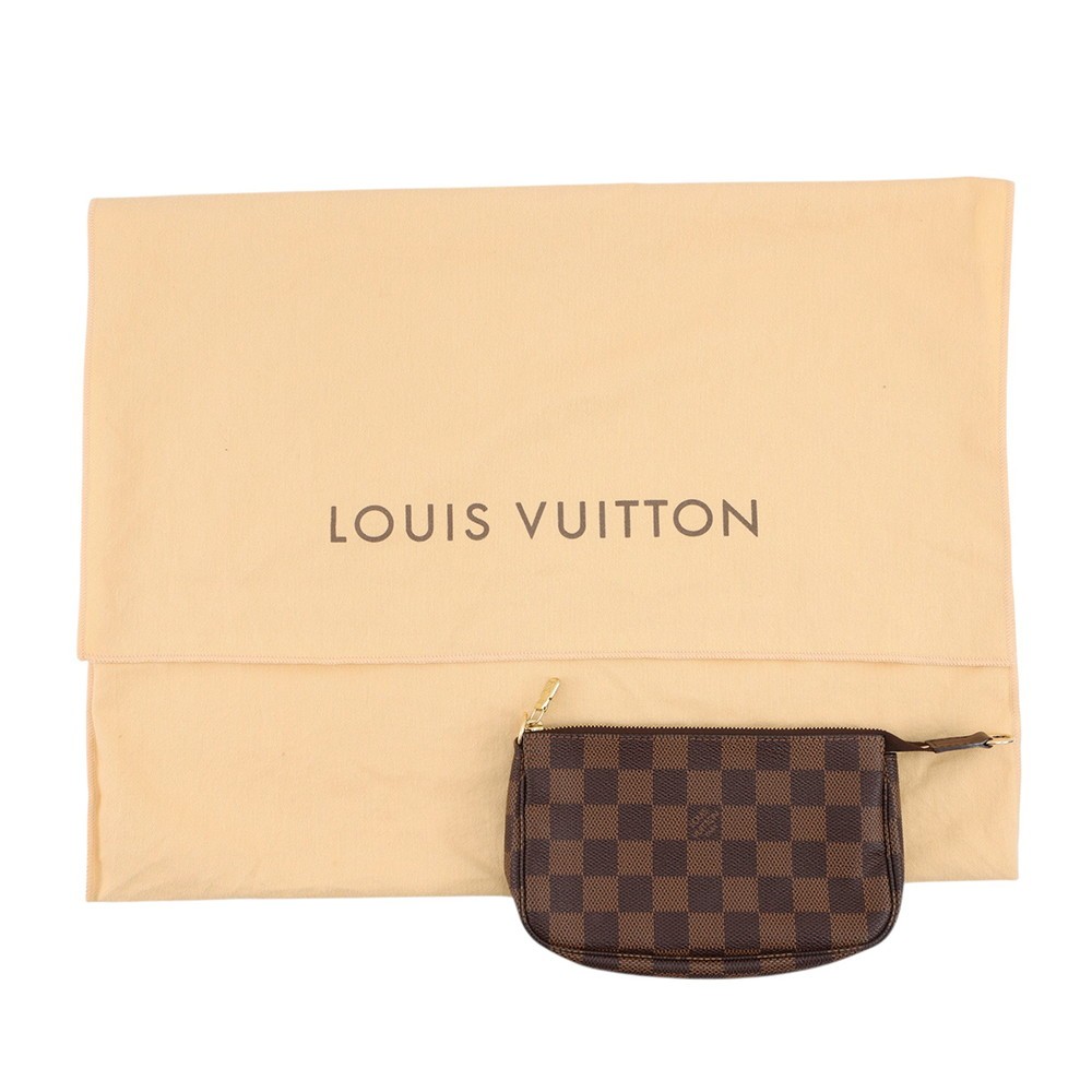 LOUIS VUITTON Marais Damier Ebene Canvas Red N42240