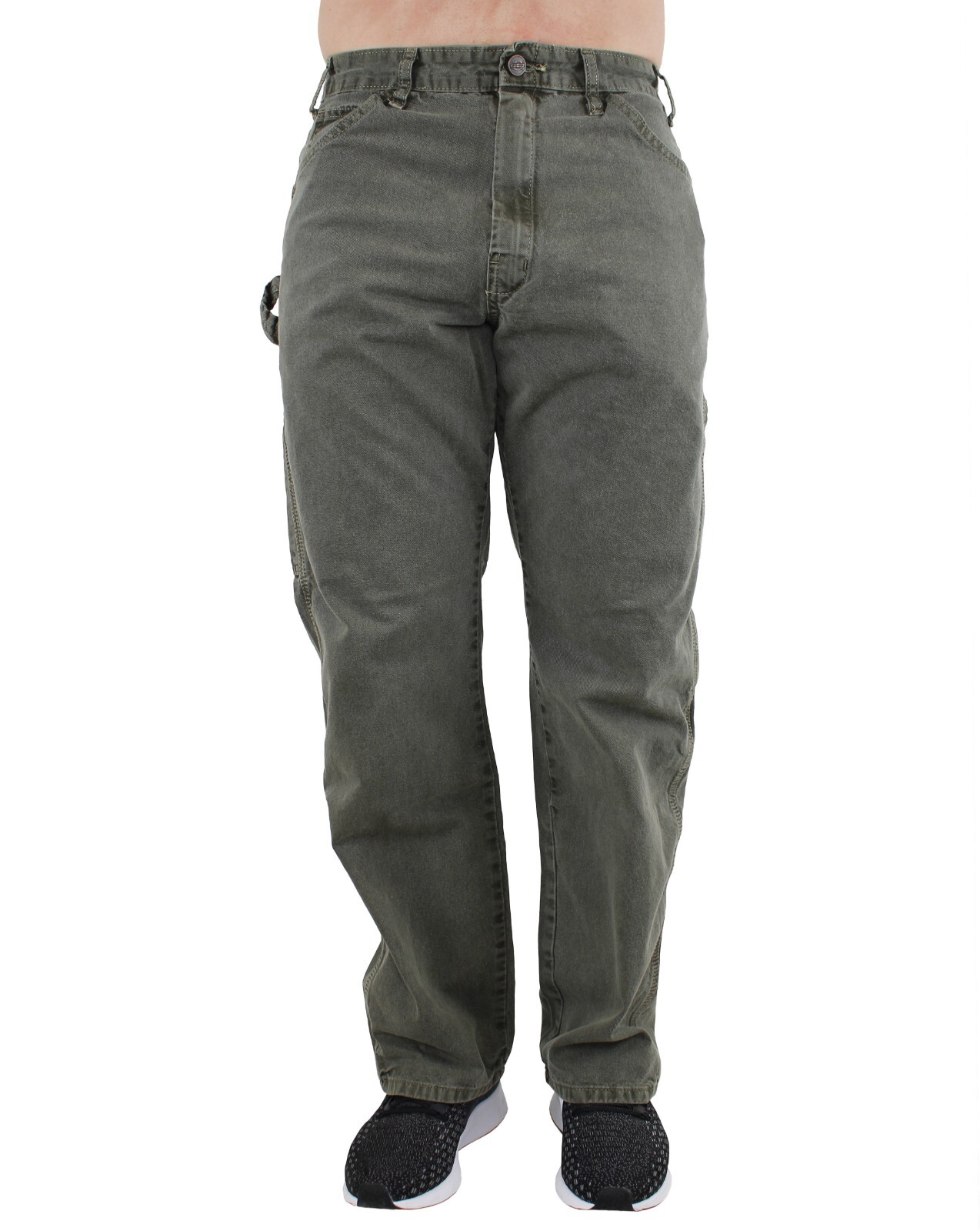Dickies Men’s Carpenter Pants Double Stitch, Multiple Pockets, 2 Tool Loops Deni