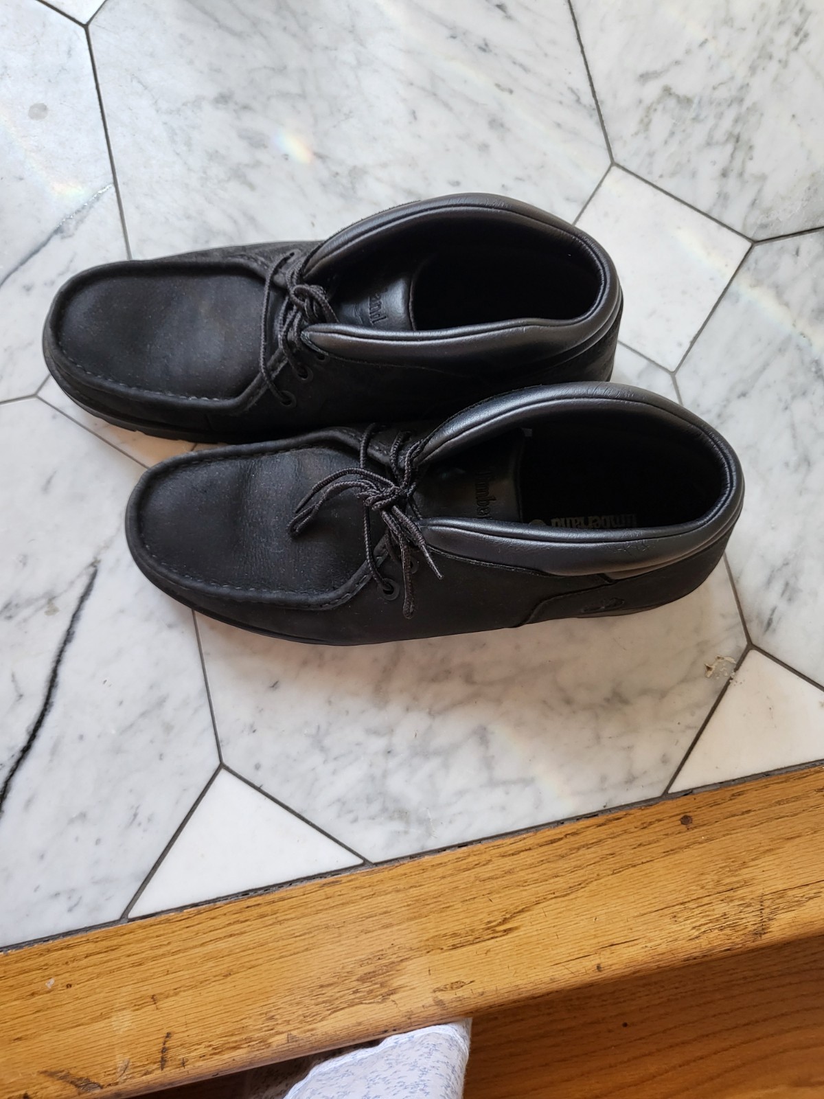 Timberland Men’s Newtonbrook Moc Toe Chukka Boot Black Nubuck US Size 12