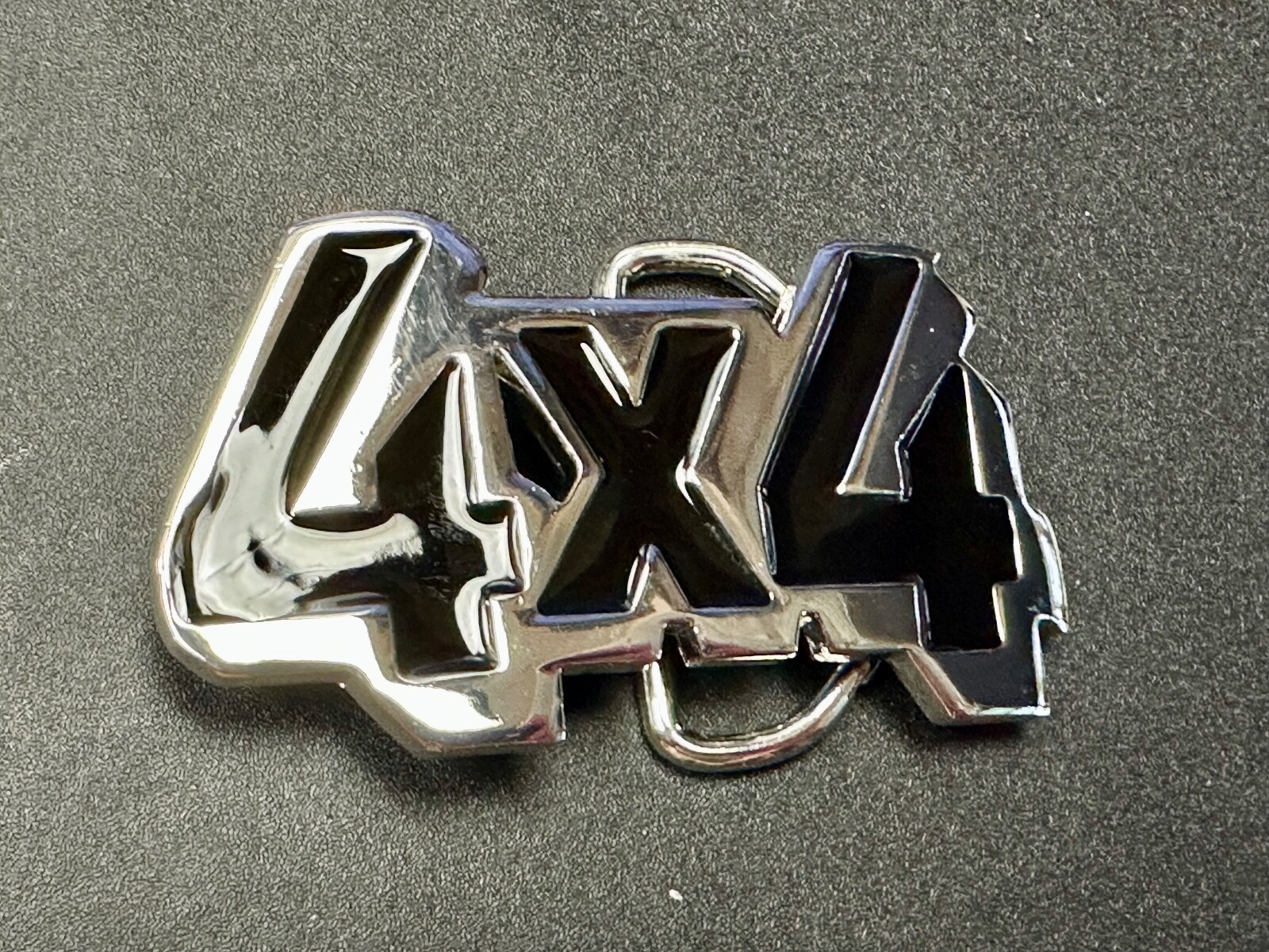 4X4 Four By Truck Drive Gear Block Letters Jeep Pickup Cutout Belt Buckle