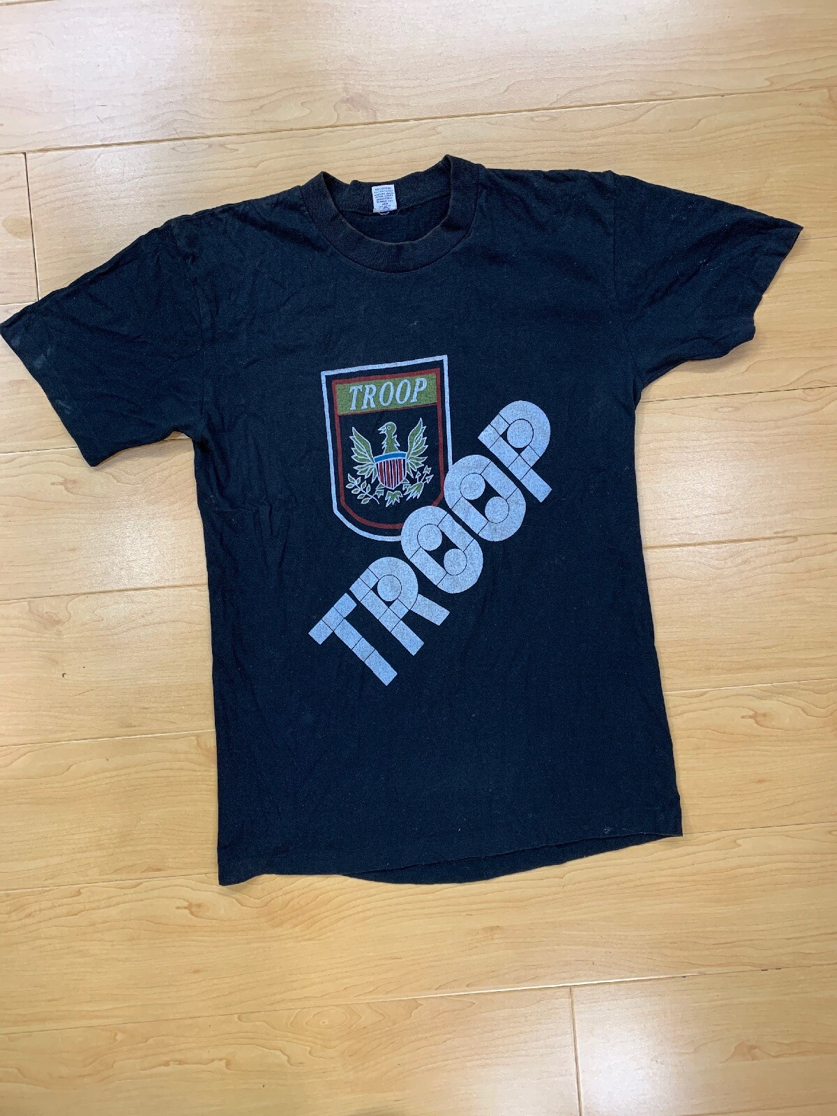 Vintage 80’s Hip Hop Troop Shirt Sz Med BYC Very RARE Bboy Rap Made In USA