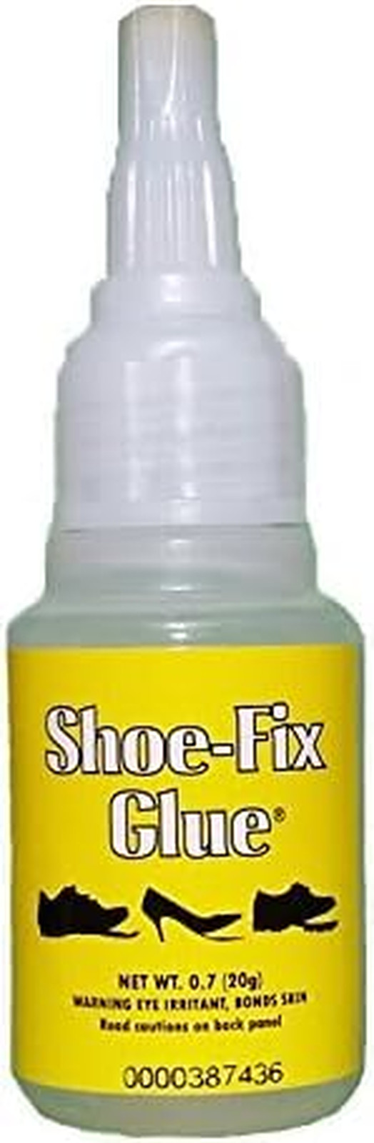 Glue Professional Grade Repair Adhesive for All Footwear Instant Bond, Clear Dry