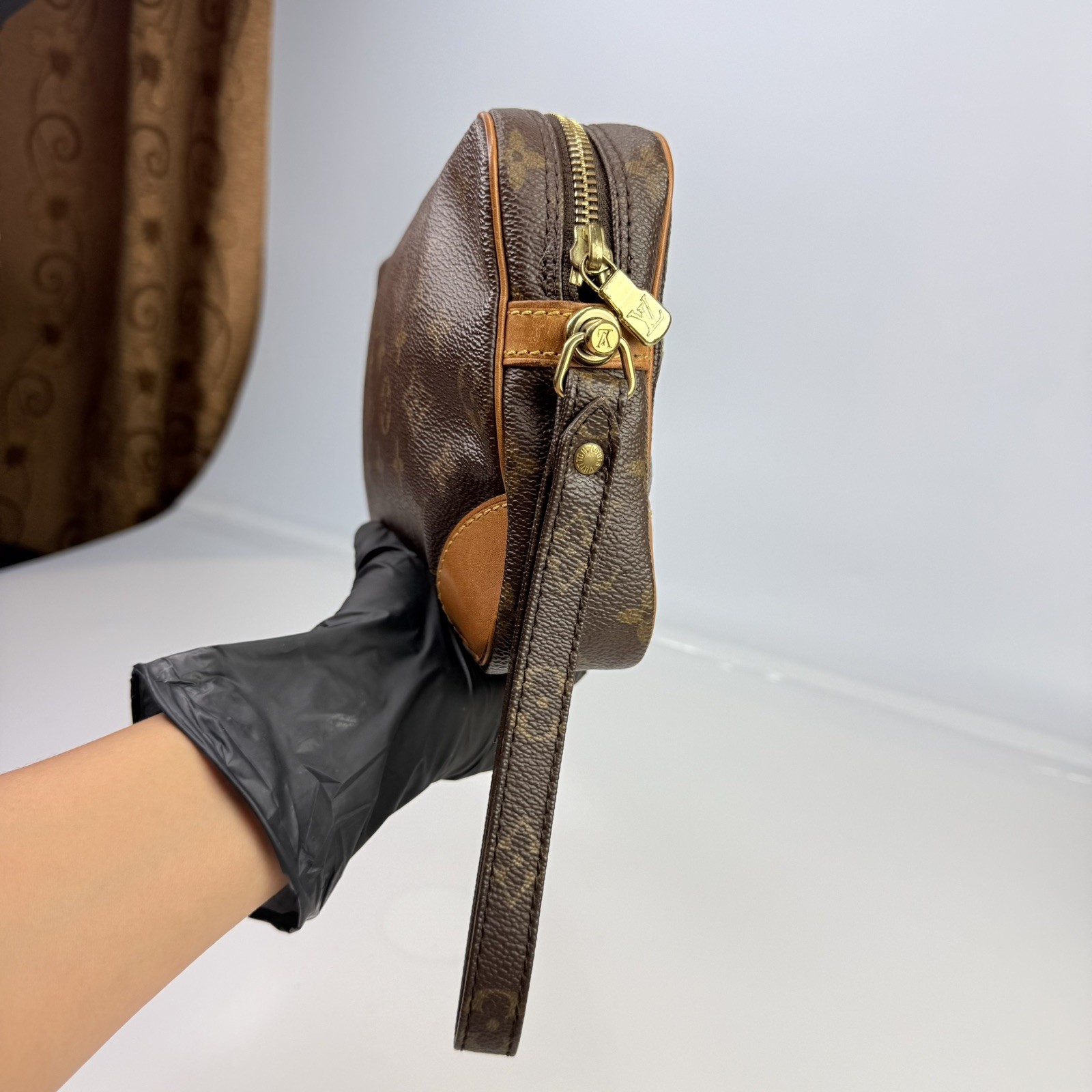 LOUIS VUITTON Marly Dragonne GM Handbag/Clutch Vintage Monogram Authentic