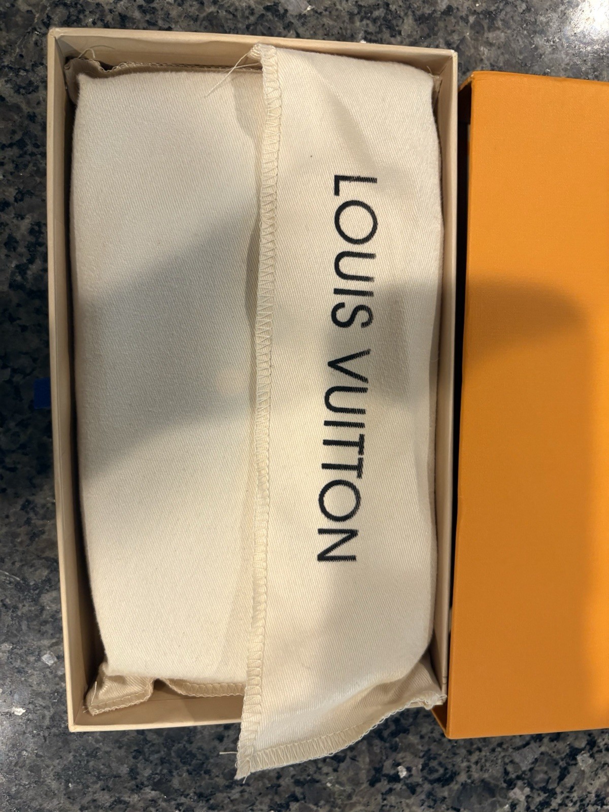 Louis Vuitton Twist Chain Wallet Monogram Empreinte Black Gold w/ Box