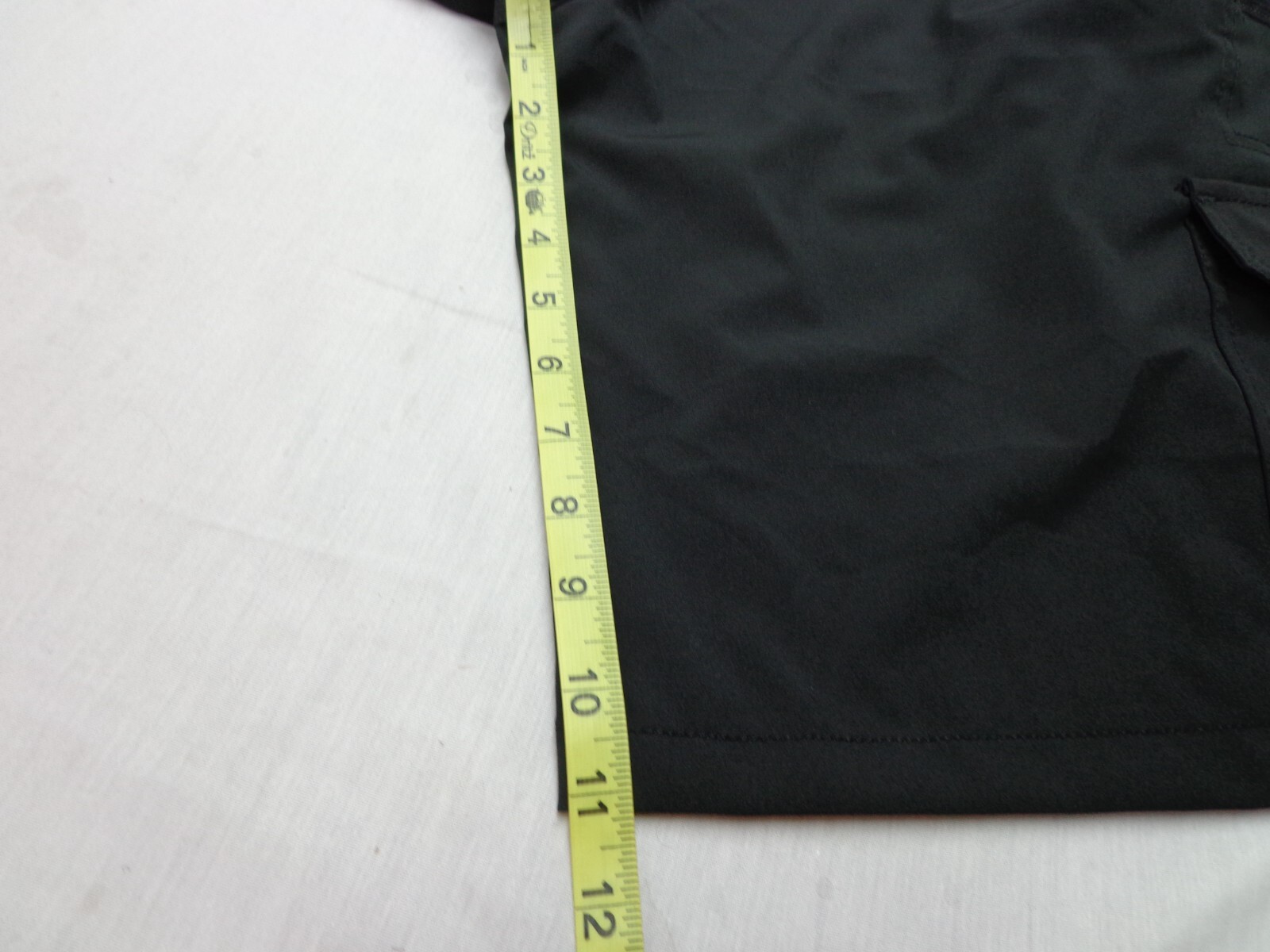 IRON CO. Hybrid Belted Shorts Black Size 34 NEW