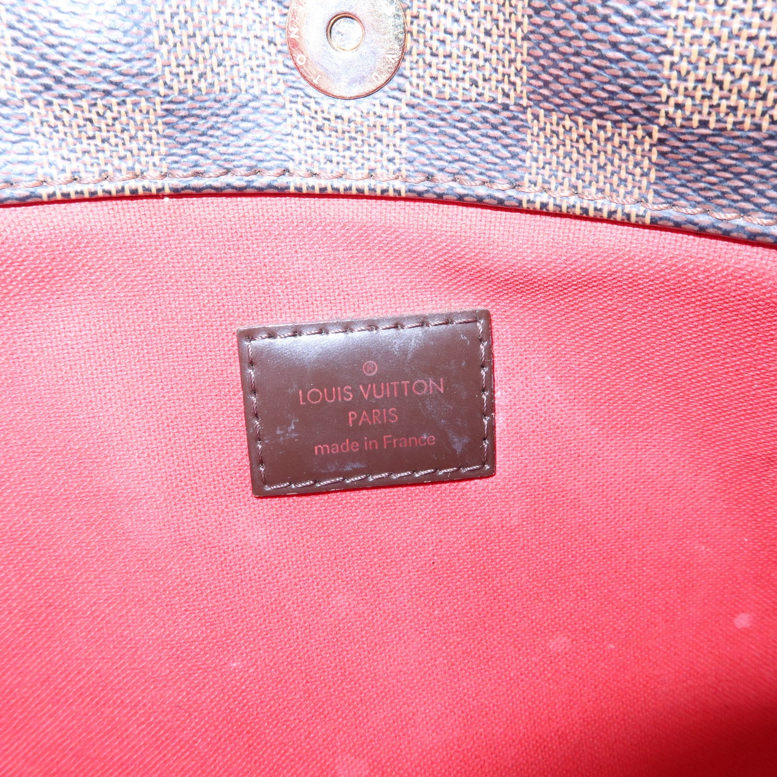 Louis Vuitton Damier Bloomsbury PM Shoulder Bag Brown N42251 Authentic Used F/S