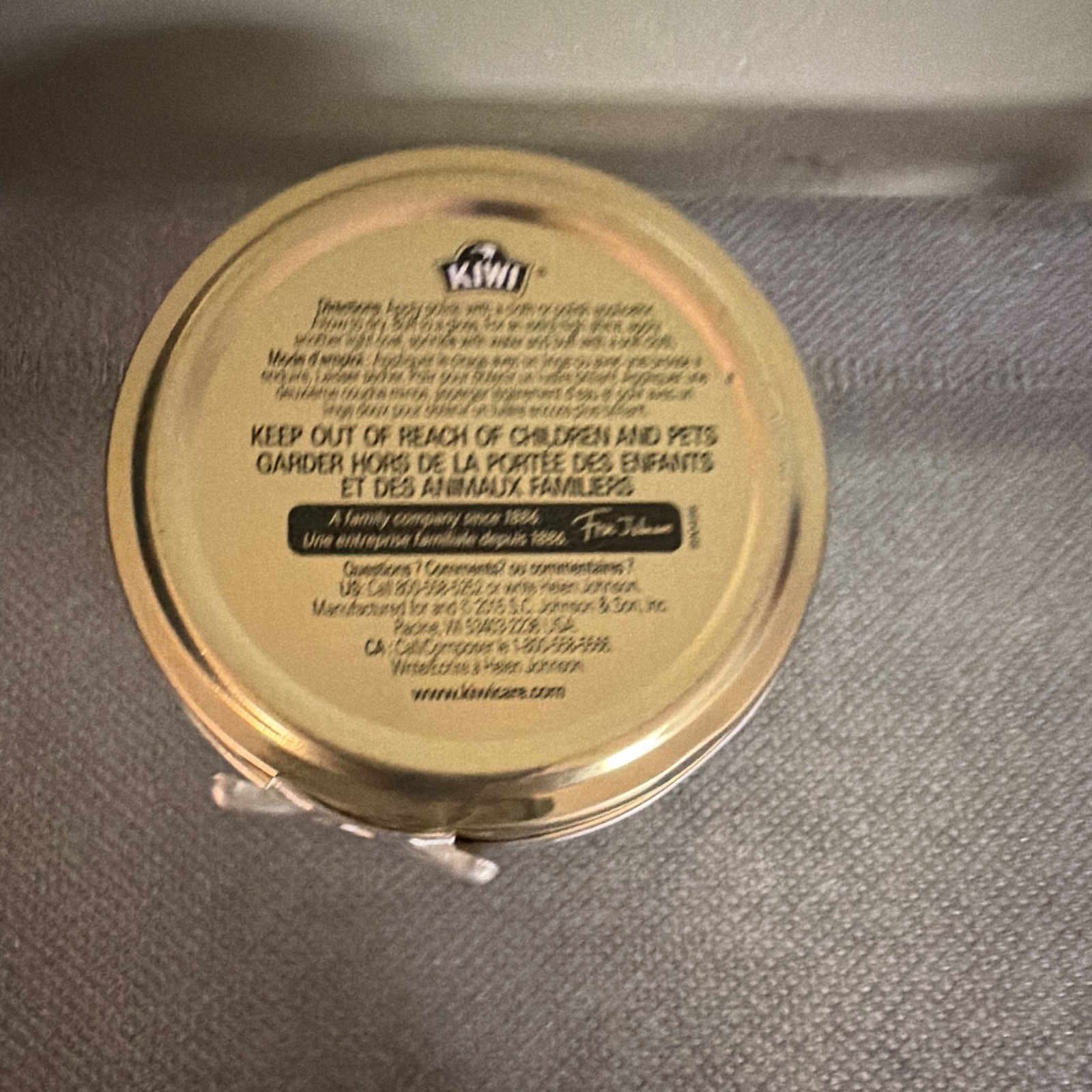 KIWI Black Shoe Polish Lot: 2x Color Shine 75ml + Parade Gloss 32g