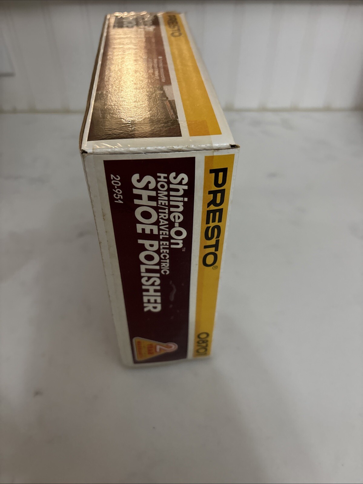 Presto Shine-on Home Travel Electric Shoe Polisher – New