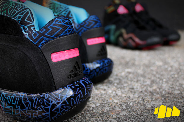 Adidas Crazy 1 Bryant C75739 SUEDE TRIBAL Black US 7.5 UK 7 D 7