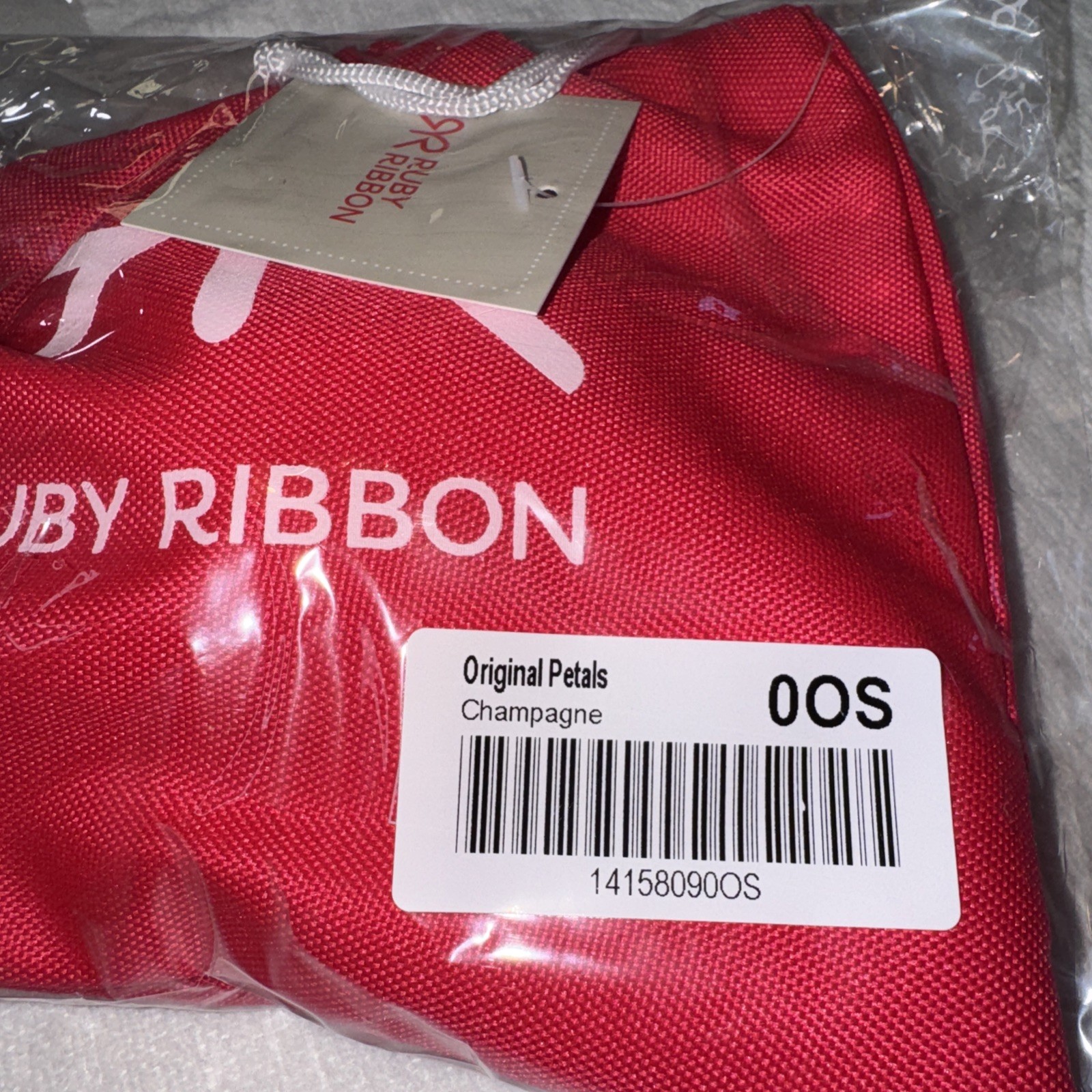 Ruby Ribbon Petals Bra Inserts Pads 0OS Champagne Nude NWT Set of 2