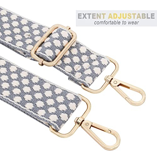Adjustable Handbag Strap Wide Purse Strap Replacement Shoulder Crossbody Bag