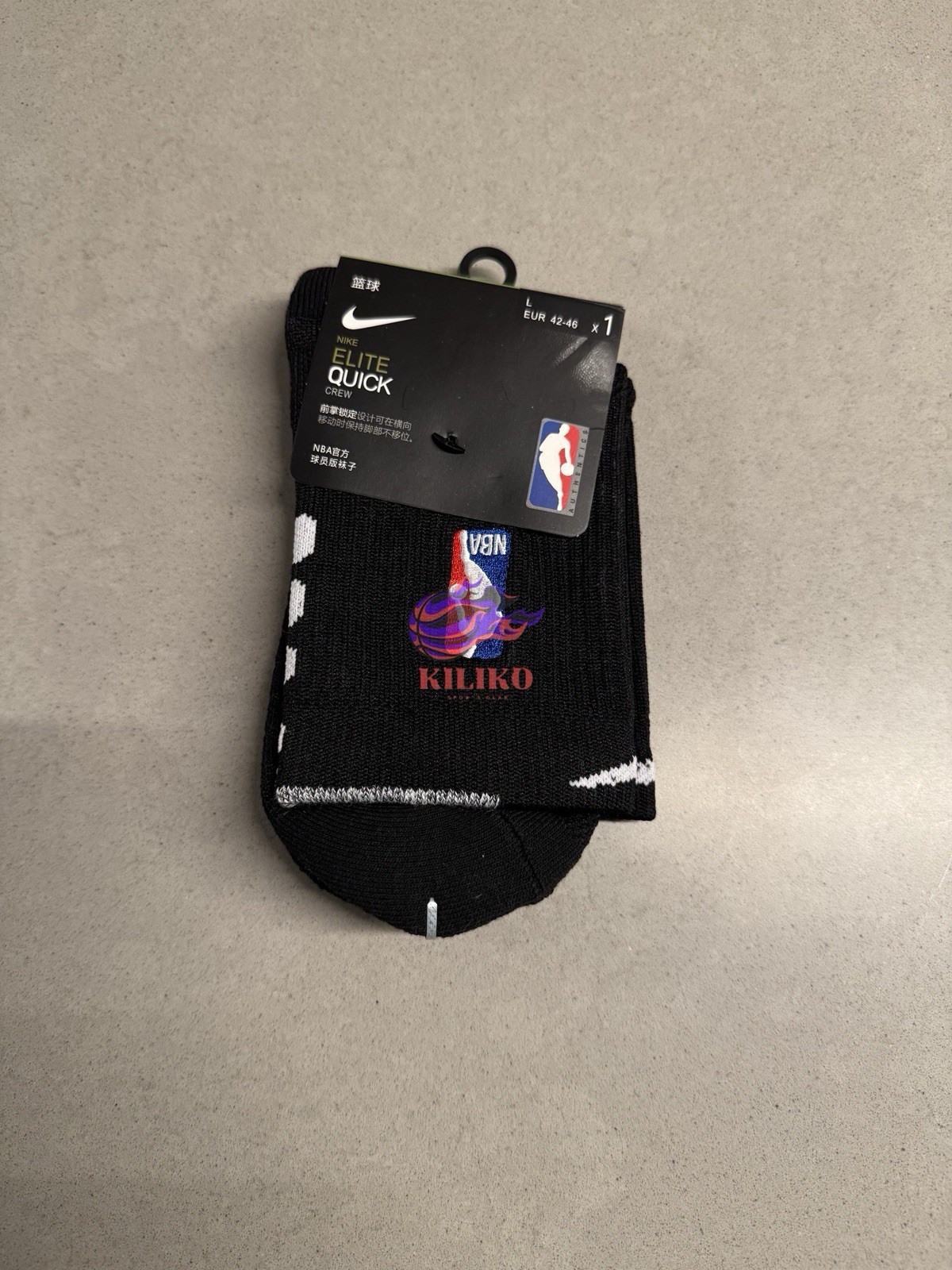 Nike NBA AUTHENTICS – Elite Quick Socks – All Colors – Mid Length All Large