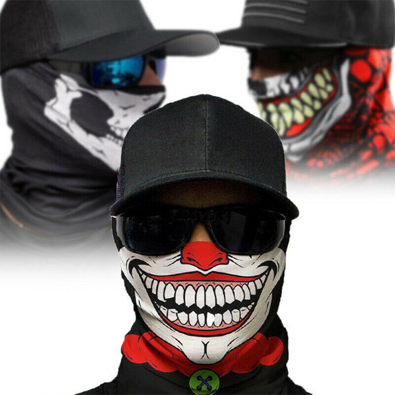 Face Mask Neck Gaiter Bandana Balaclava Head Wrap Head Cover Shield Winter Scarf