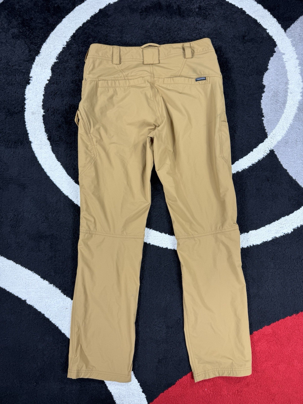Truewerk Pants Mens 34×32 T2 Werkpant Brown Cargo Utility Pockets Workwear