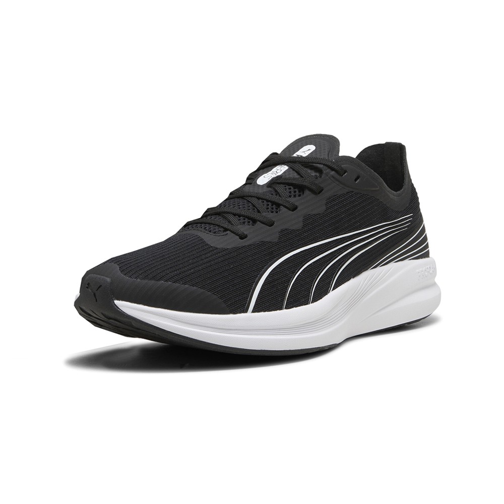 PUMA Redeem Pro Racer Lace Up Mens Black Sneakers Casual Shoes 37944201