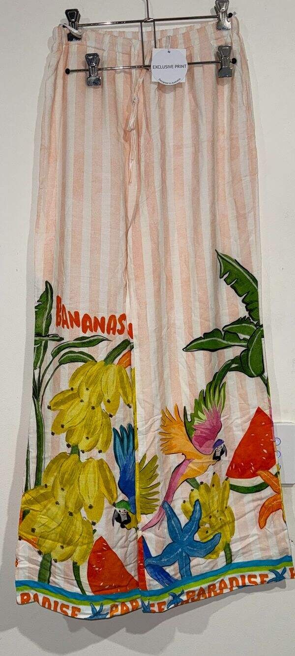 NEW WITH TAGS LADIES PAPER HEART MACAW FULLY LINED PANTS SIZE 8 – 10
