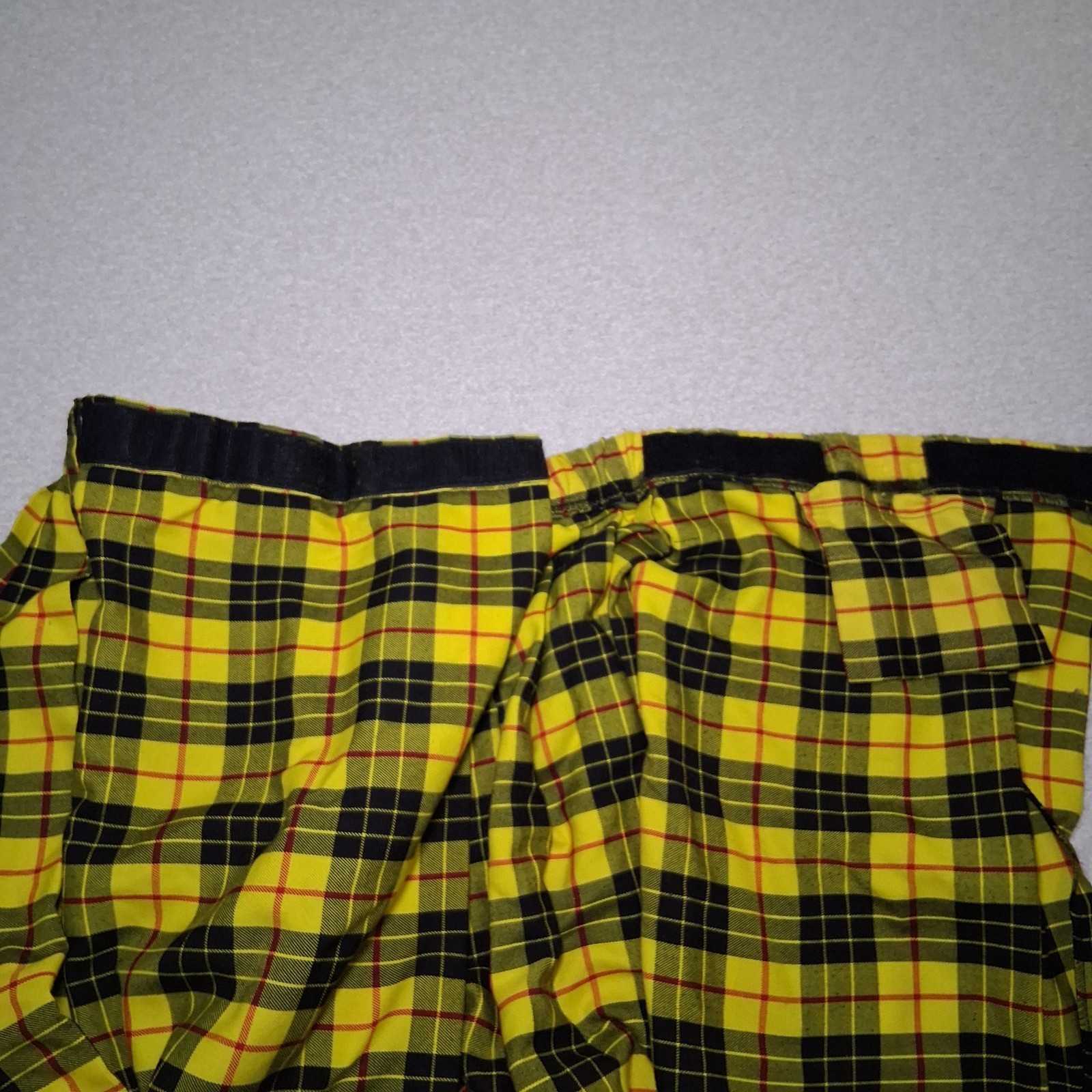 Sport Kilt Women’s Yellow Plaid Tartan Sz M Heritage Punk Twee Alternative Rock