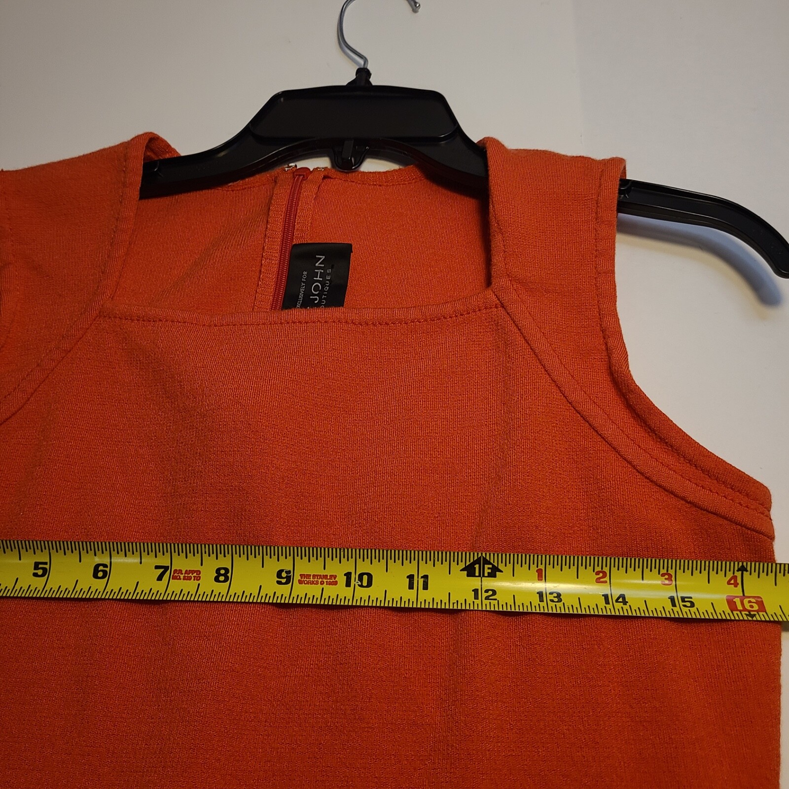 St. JohnWool Blend Square Neck Sheath Dress 10 Back Zip Old Money Academia