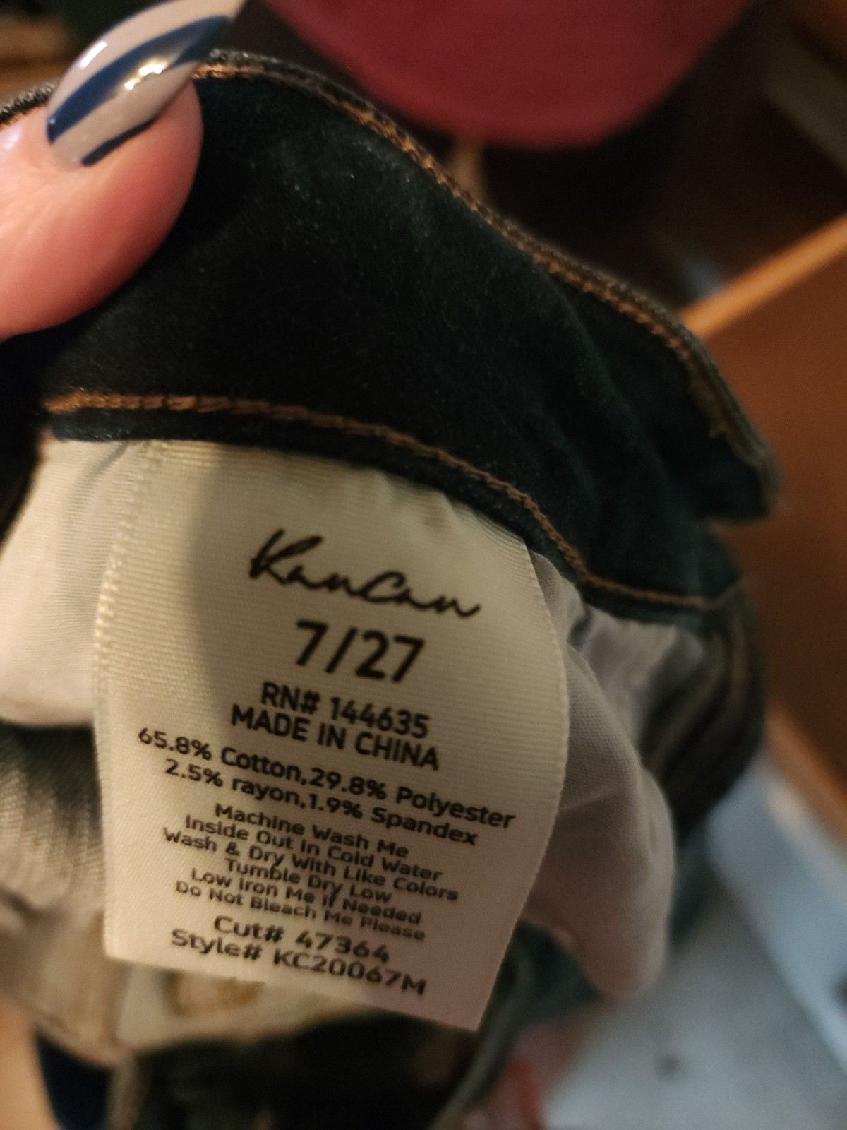 KanCan Women’s Medium Wash Bootcut Jeans Style KC20067M Size 7/27