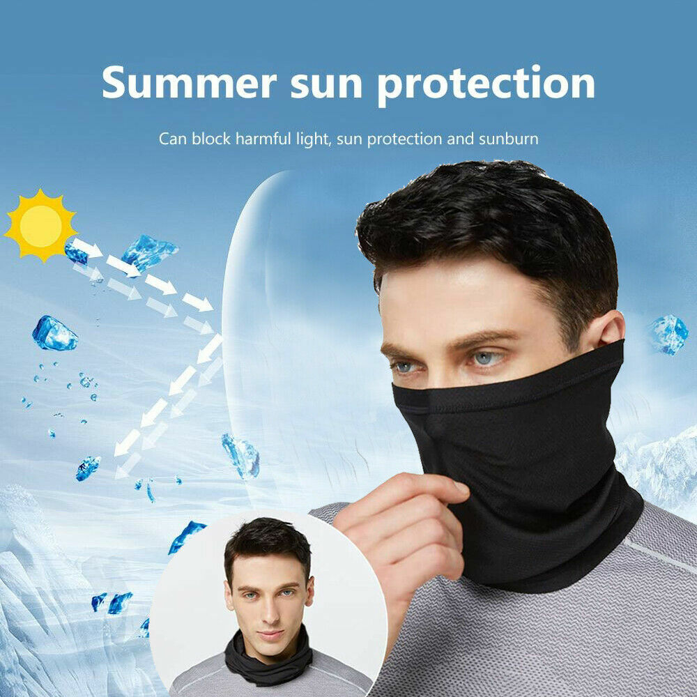 UV Protection Cooling Face Mask Cover Sports Bandana Balaclava Neck Gaiter Scarf