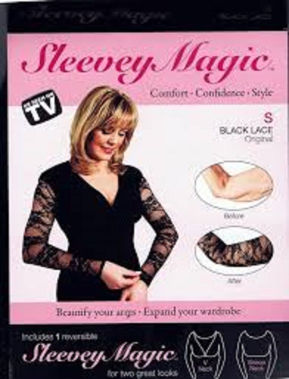 Sleevey Magic Womens Arm Toning Garment ,Arm Slimmer Size: S – M – L – XL- XXL