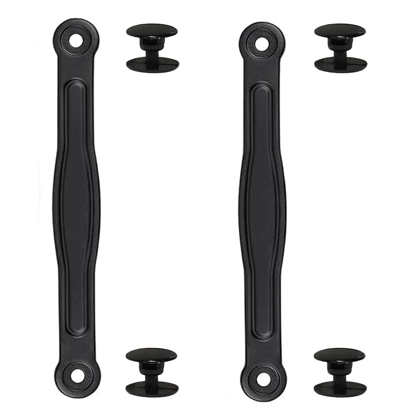 Koomduk Strap Replacement Parts for Clog Men and Women M6/W8-22.5CM, Black