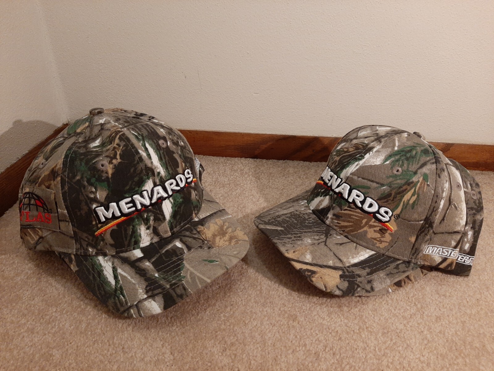 Brand New Men’s Menards MASTERFORCE ATLAS One Size Fits All Camouflage Hat Cap