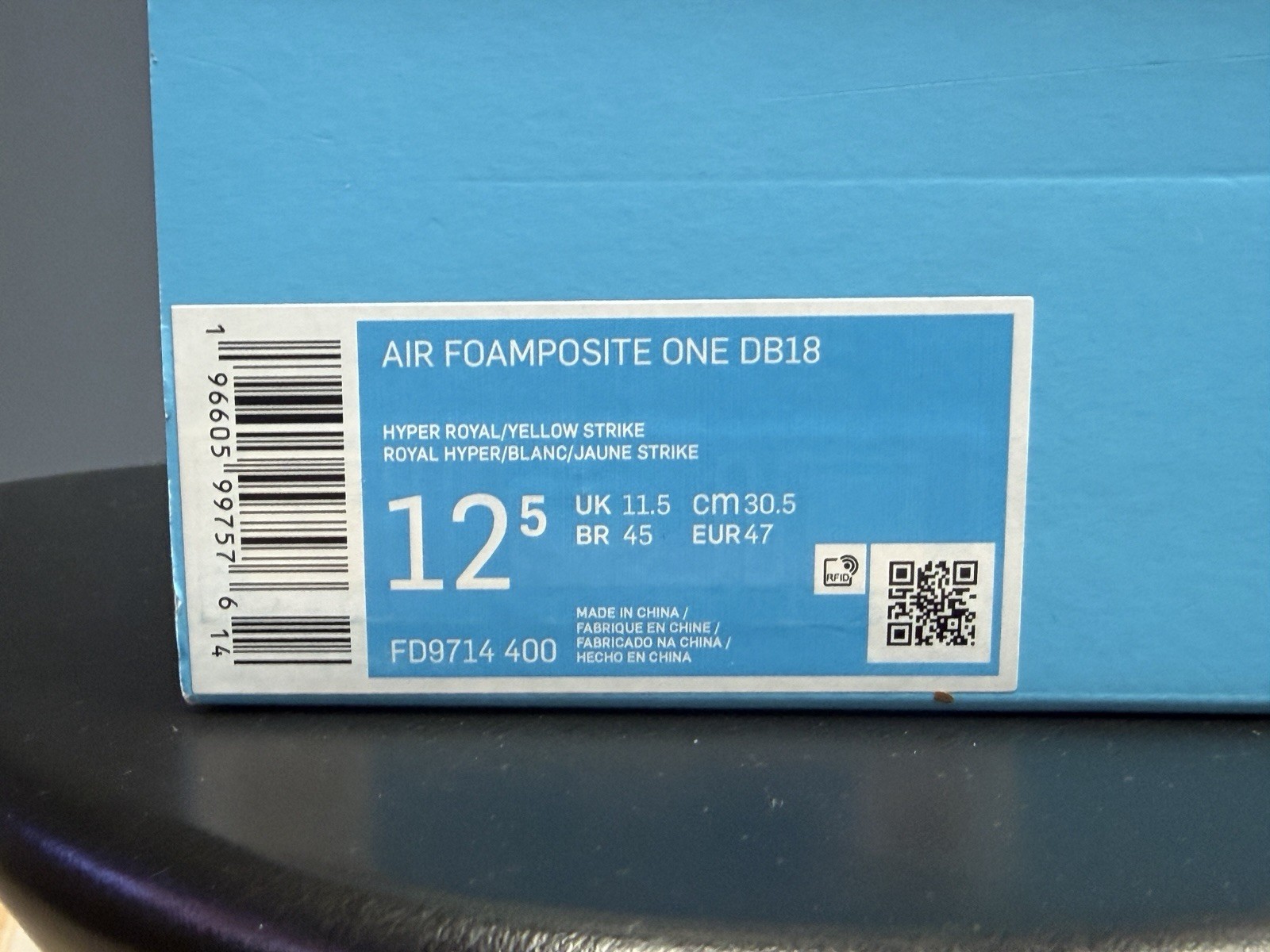 Nike Air Foamposite One Doernbecher Size 12.5 FD9417-400 NEW *MANY PICS* LOoK***