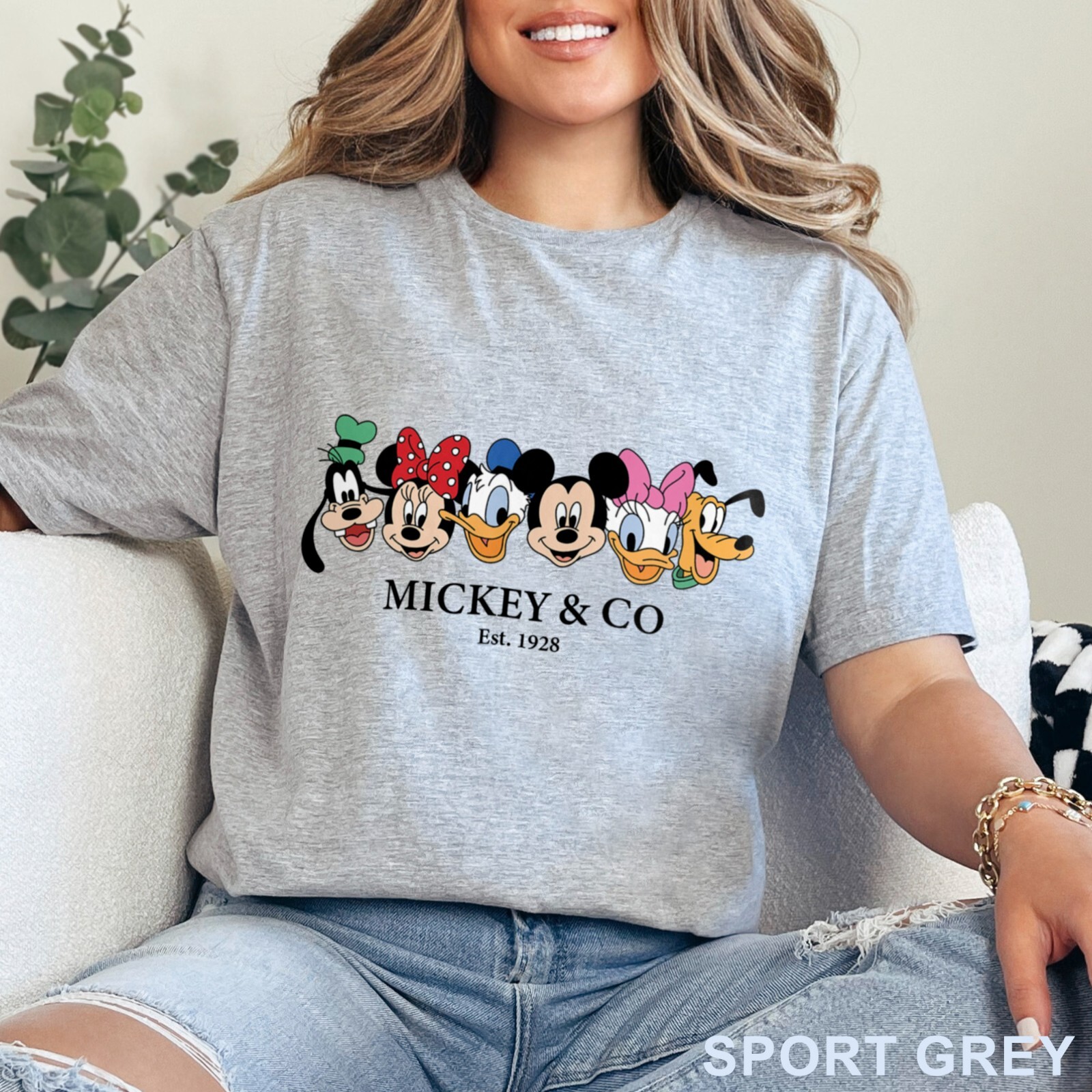 Vintage Mickey & Co 1928 Shirt, Mickey And Friends Shirt, Disneyland Tee, 202787