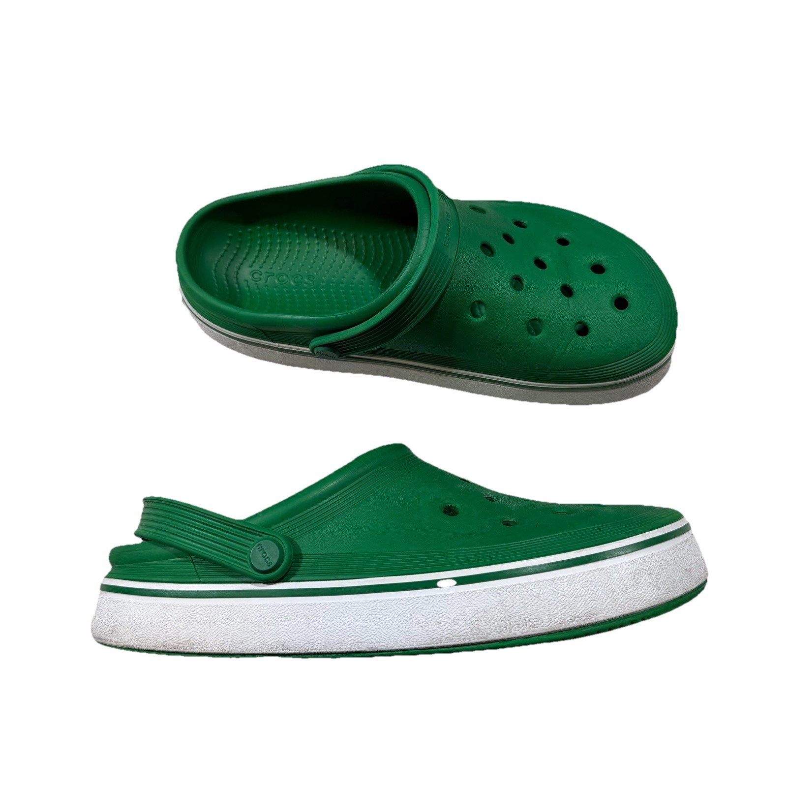 Crocs Unisex Bayaband Clogs Mens 9 Womens 10 Green