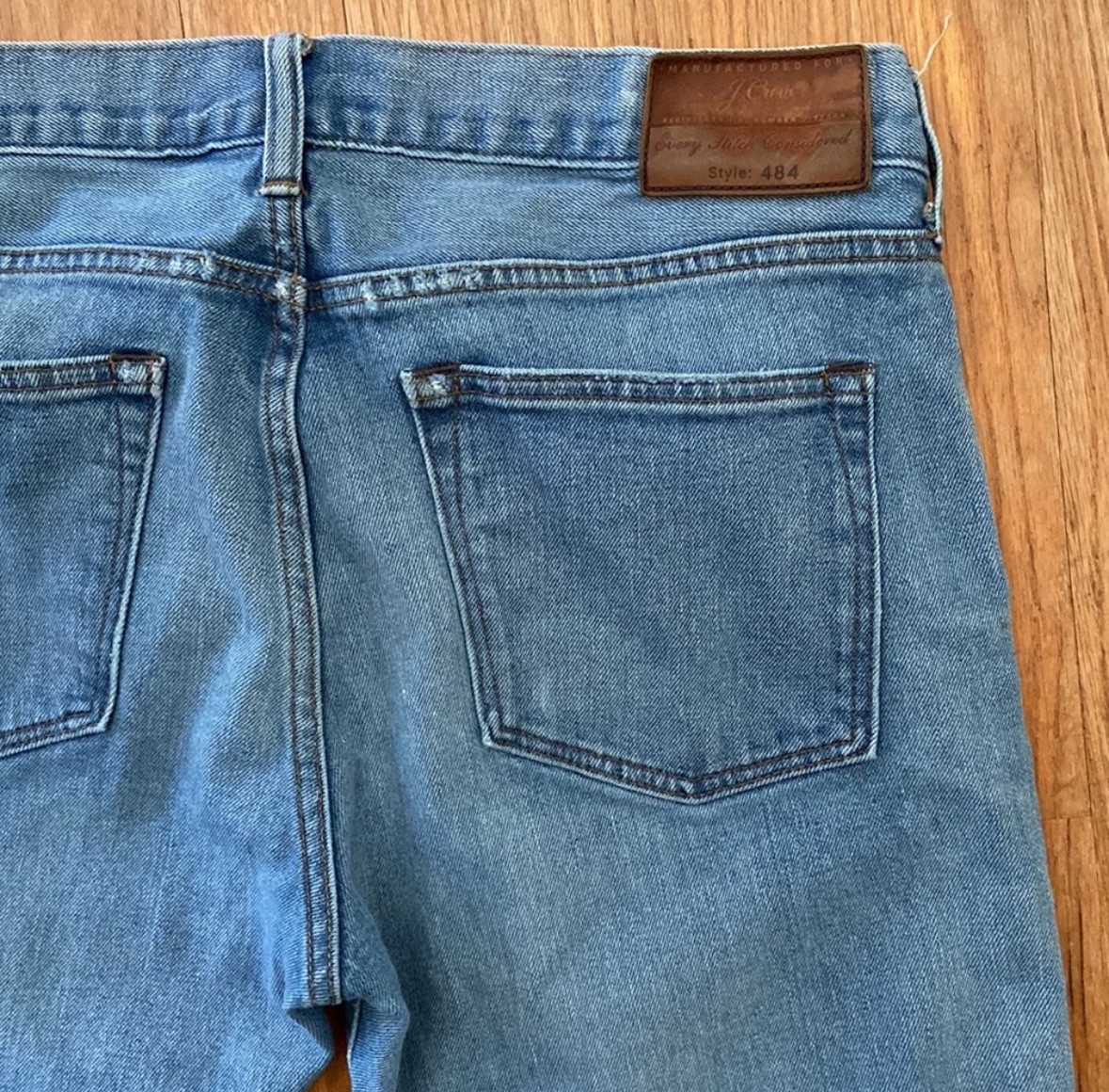 J. Crew Men’s Slim Fit Jeans – Style 484 – Size 34×32
