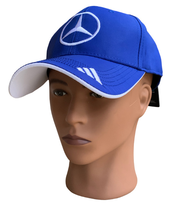 Blue AMG Petronas 12 Kimi Antonelli Drivers Cap. White Embroidery. Factory 2nd.