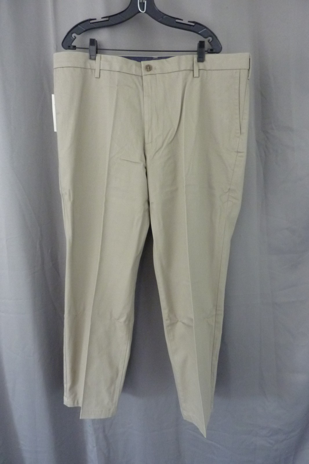 Dockers Men’s Comfort Khaki Flex Comfort Pants Relaxed Flat Front 42 x 32