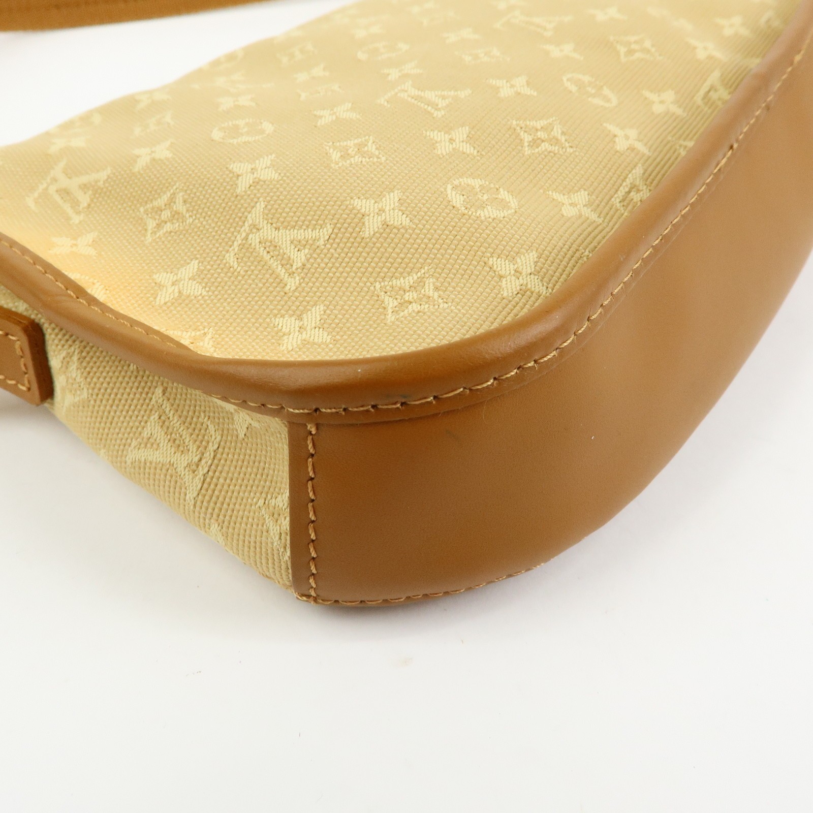 Louis Vuitton Monogram Mini Marjolie Hand Bag Beige M92694 Authentic Used F/S