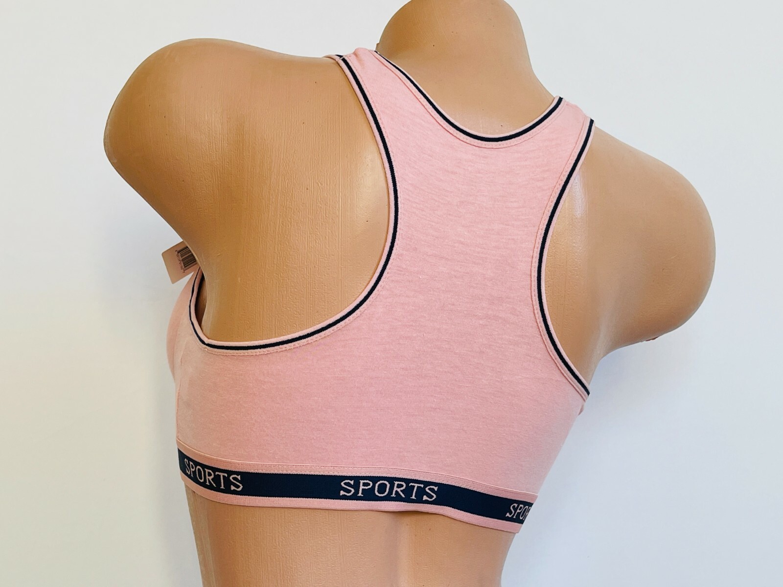 3/6 Pack Racerback Sports Bra Women’s High Impact Running Yoga Workout Bras 6826