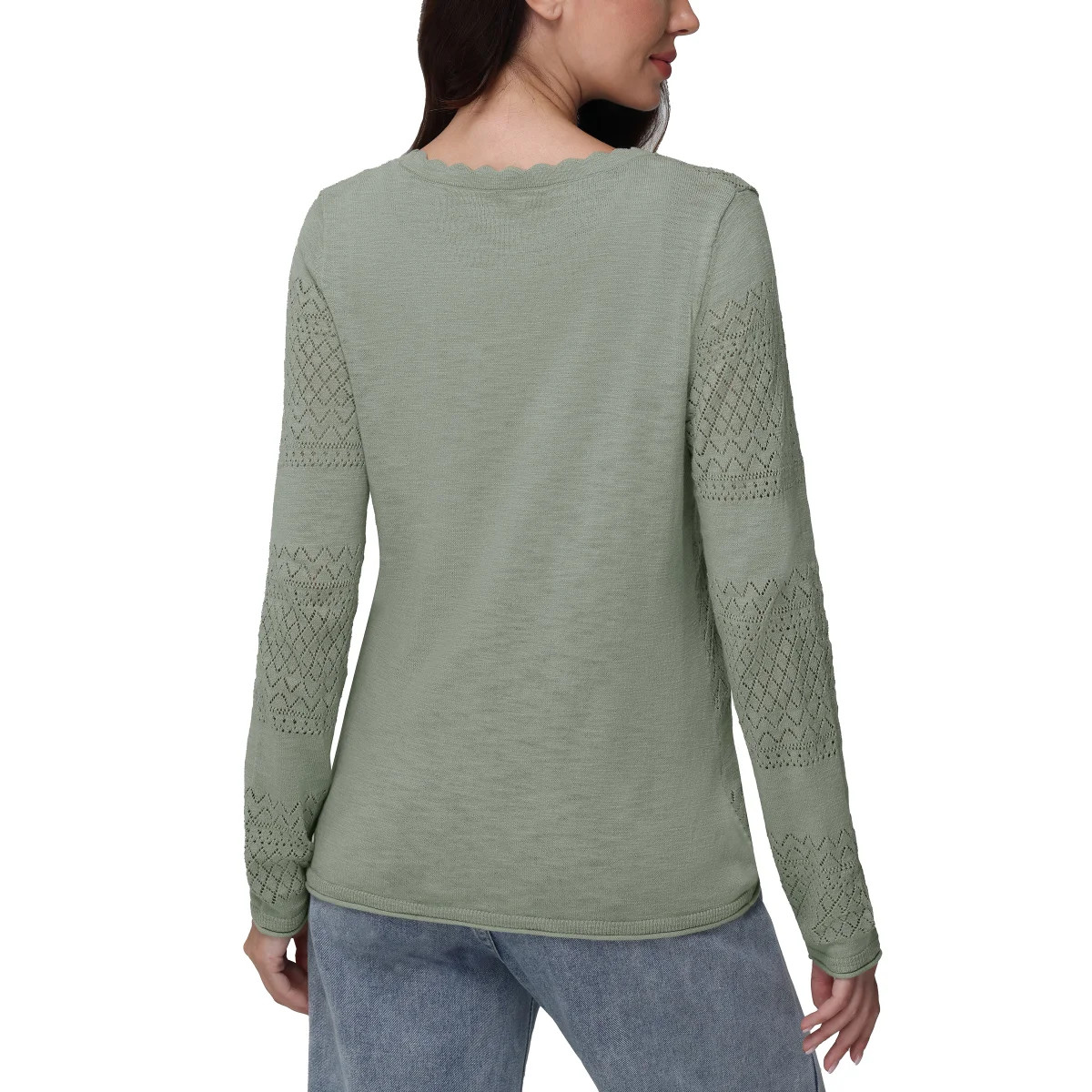 Frye Women’s Pointelle Cardigan