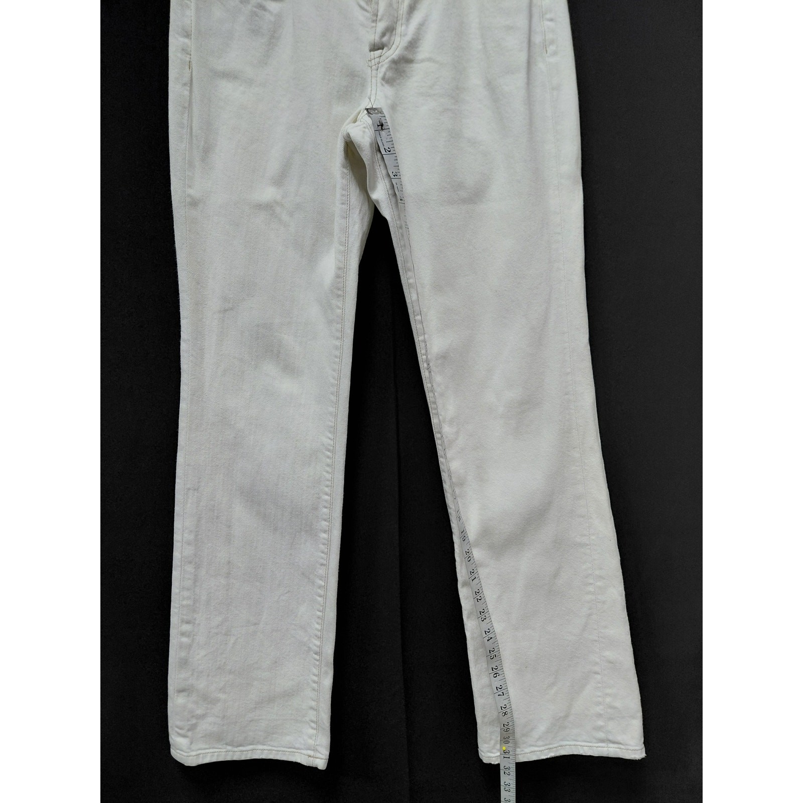 Lucky Brand Classic Rider Jeans Made in USA White Mid (10-12 in) Regular Size 4