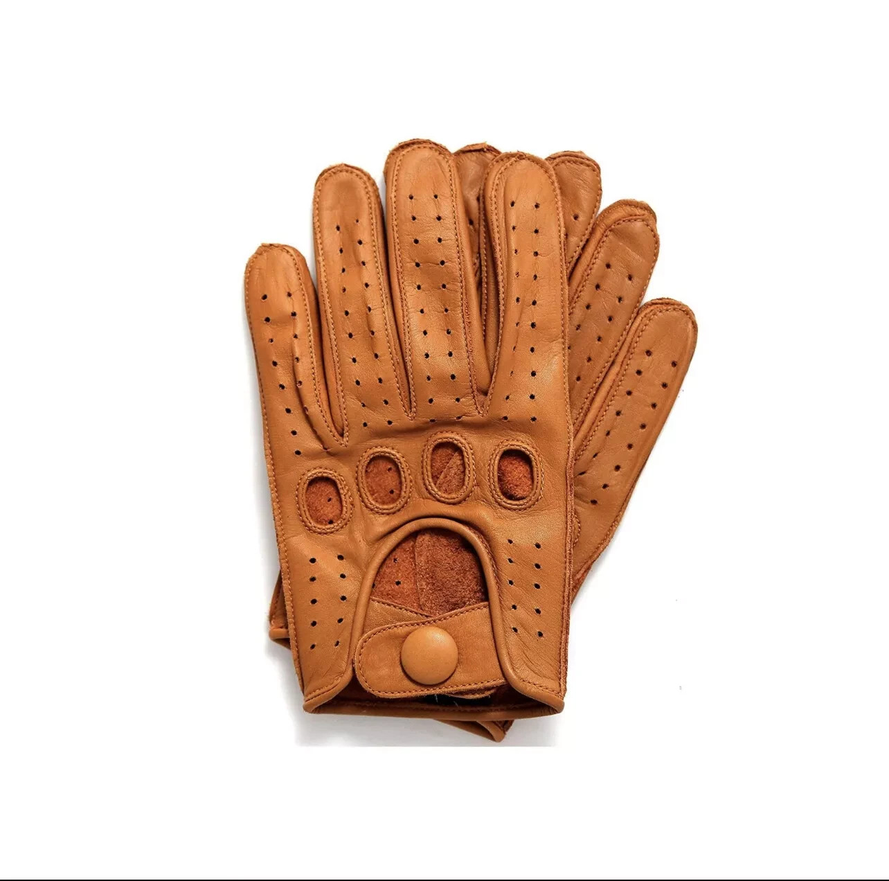 MEN’S GENUINE TOP QUALITY LEATHER DRIVING GLOVES SWIFT WEARS