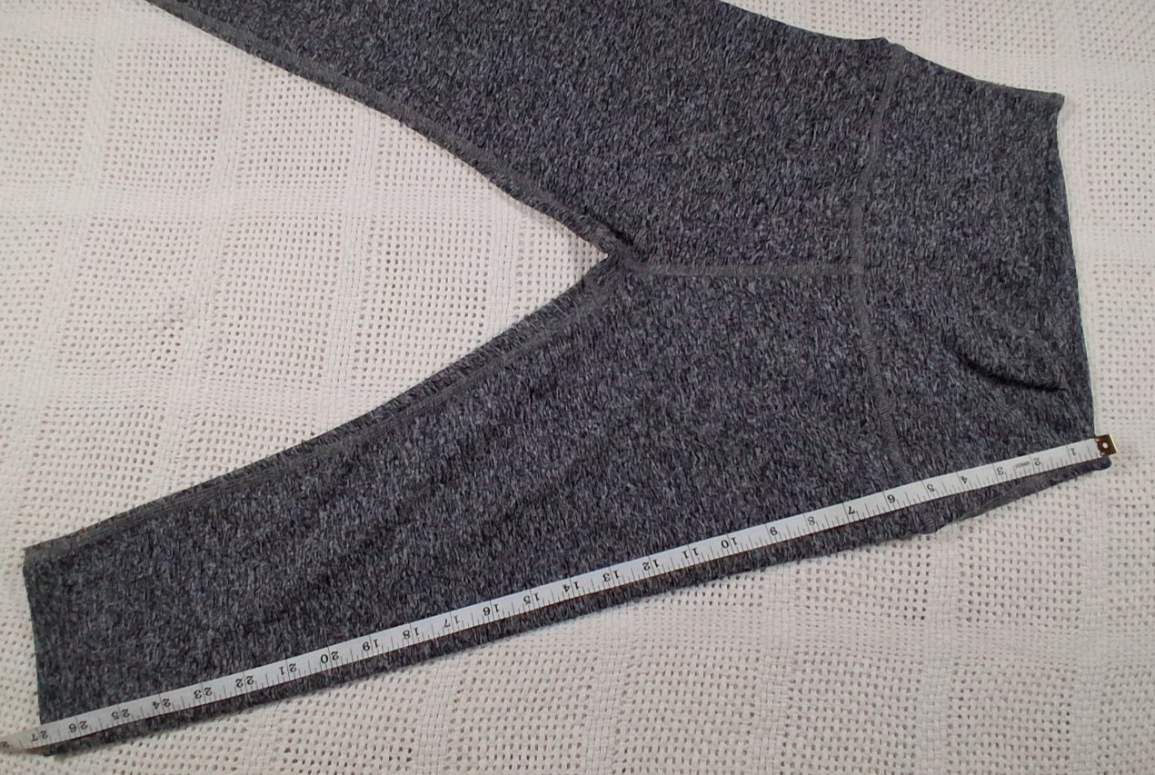 Beyond Yoga Womens Leggins Size Small S Made in USA Athletic Pants Black Gray