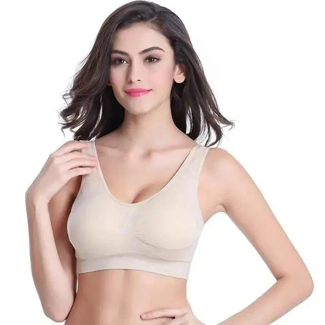 Women s Plus Size Seamless Bra S-7XL Wireless Non Wired Adjustable Sports Yoga