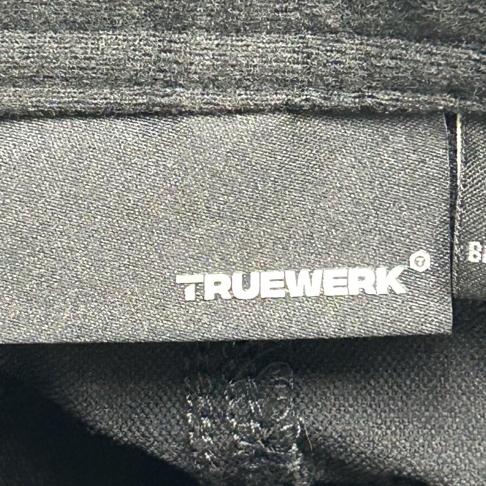 Truewerk T1 WerkPant 36×36 Black Performance Utility Cargo Tactical Activewear
