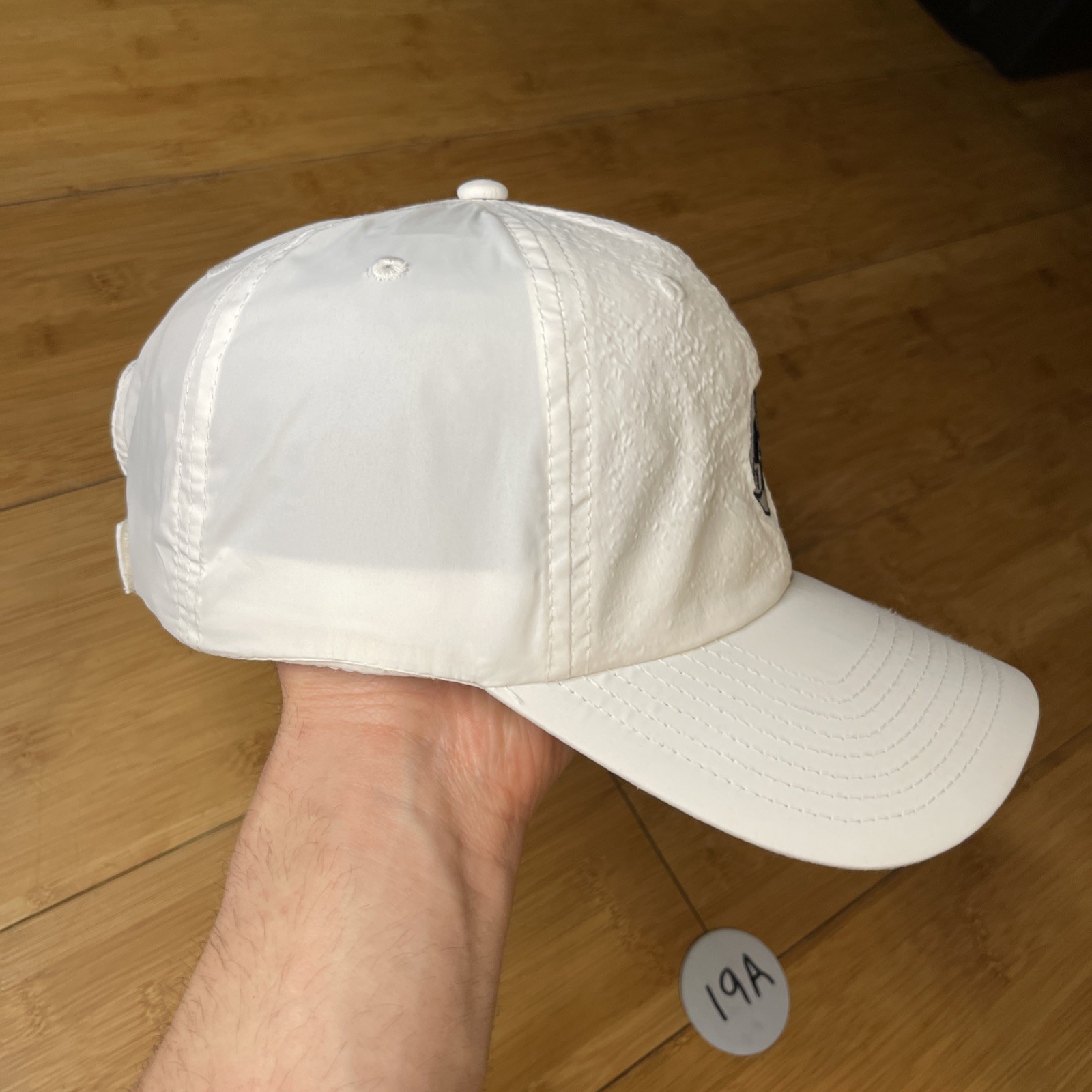 BYC YBC Propeller American Canadian Flag White Performance Adjust Hat Cap Golf