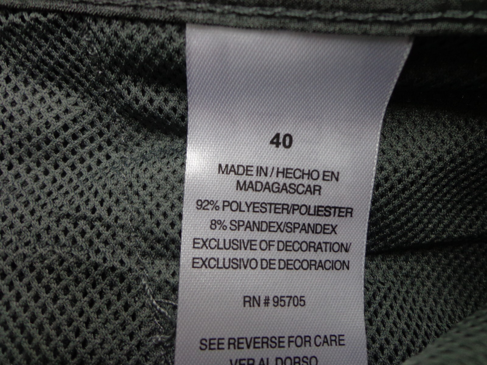 Iron Co Belted Stretch Performance Hybrid Cargo Shorts Heather Gray Size 40