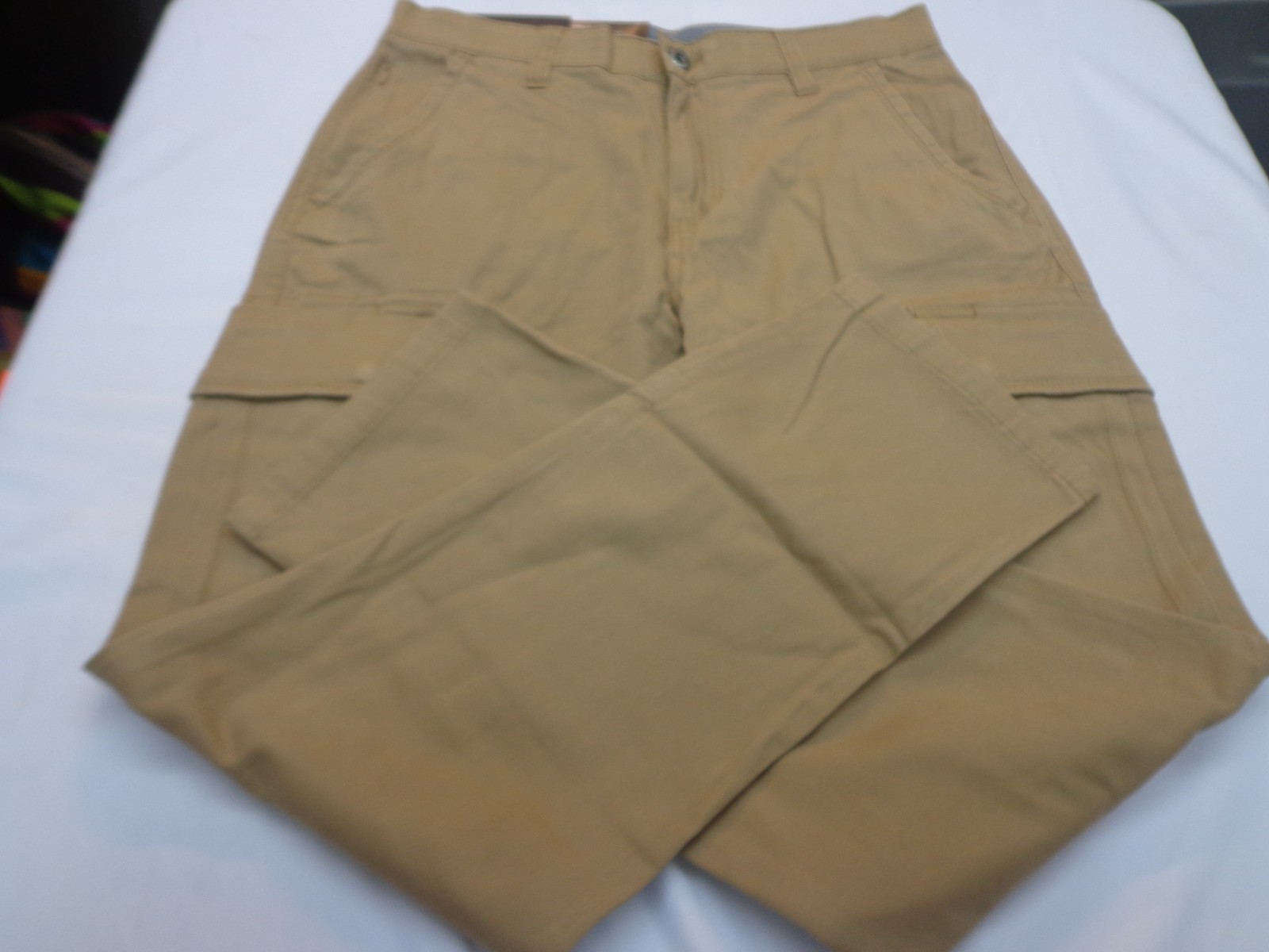 IRON Co. Clothing Liberty Stretch Fabric Cargo Pant 34×32 Boardwalk Khaki