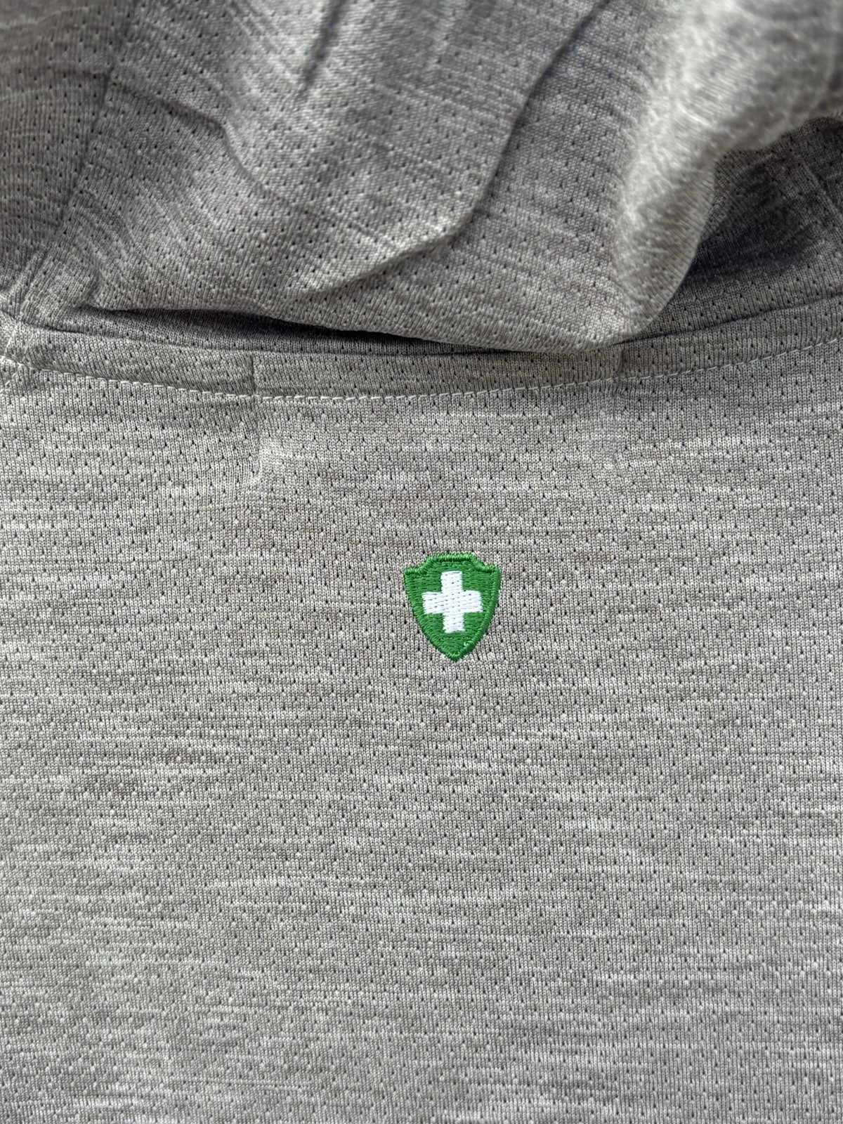 Insect Shield White Sierra Hood Pullover Gray Bug Free Base Camp Shirt