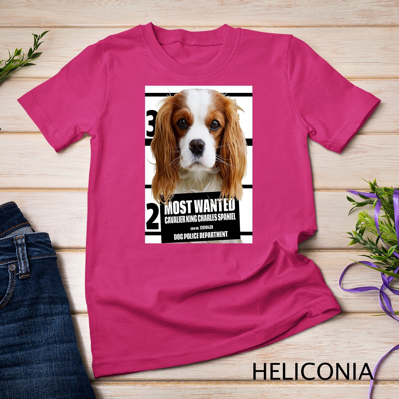 Most Wanted Cavalier King Charles Spaniel Dog Unisex T-shirt