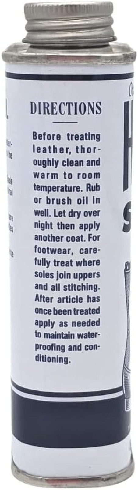 Huberd’S Shoe Oil – Leather Conditioner and Waterproofer since 1921. Easy Pour F