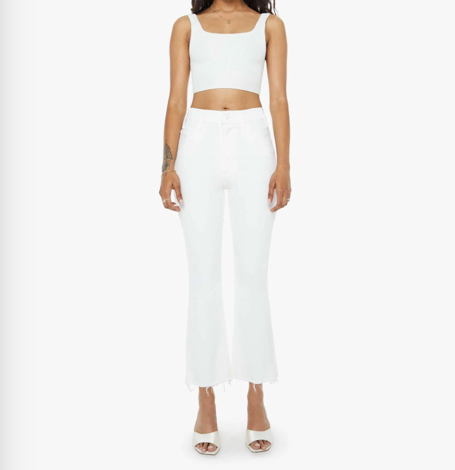LIL MOTHER The HUSTLER Ankle Fray PETITES Jeans in Fairest of them All Size 29