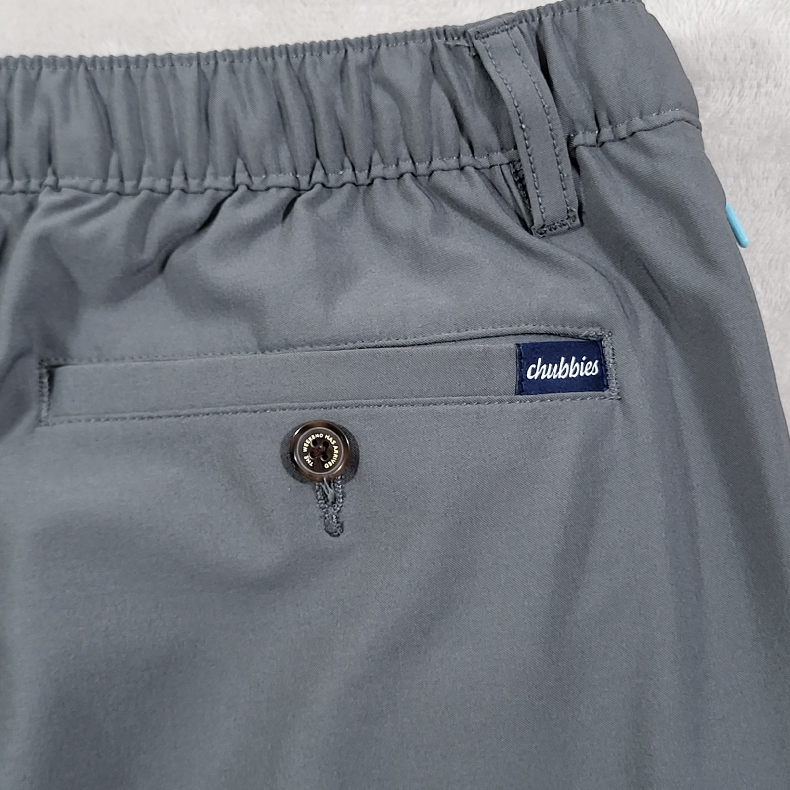 Chubbies The Everywhere Pants Mens XL Gray Casual Chino Travel Pants 36×30