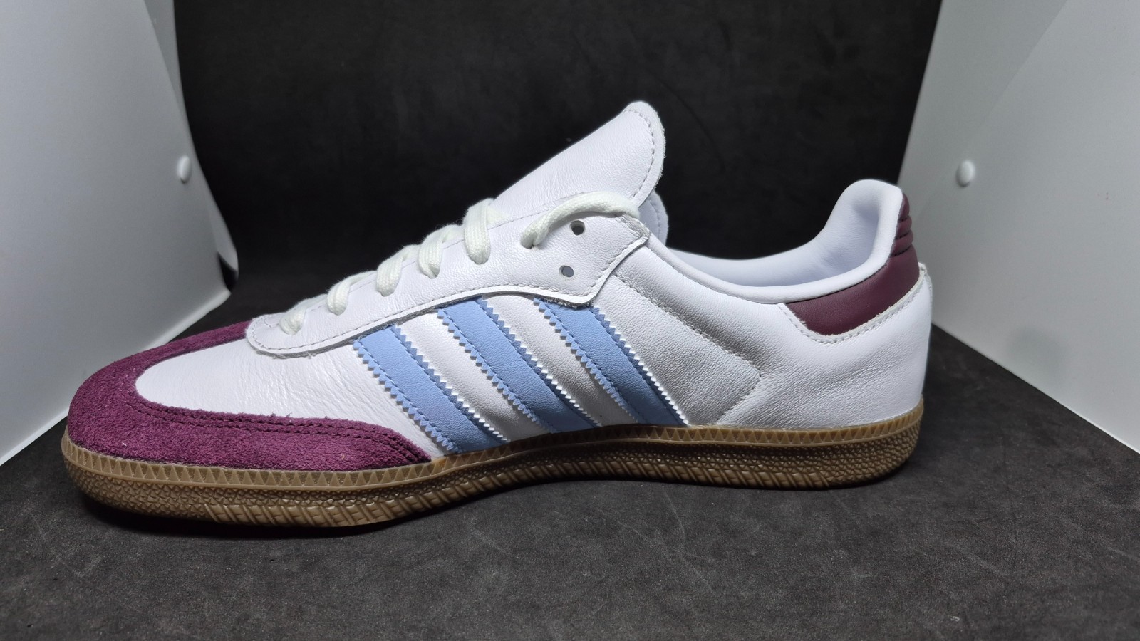 Adidas Mens Samba Licensed Aston Villa 1874 FC Home Kit Shoes JQ4042